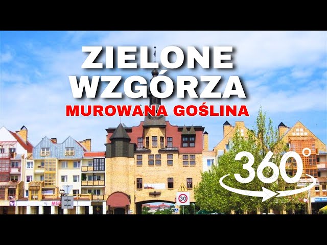 Murowana Goślina - Zielone Wzgórza Rynek - film 360 stopni