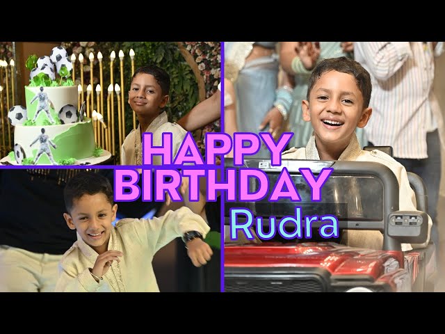 Rudra Birthday Highlights | Cinematic 4K Video