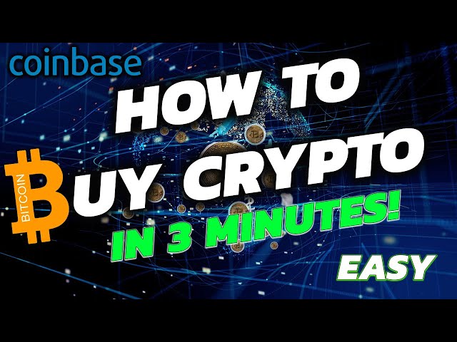 How To Buy Cryptocurrency | How to Buy Bitcoin on Coinbase (in 3 minutes)