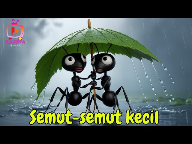 Semut semut kecil | Lagu anak indonesia | kartun animasi anak semut lucu