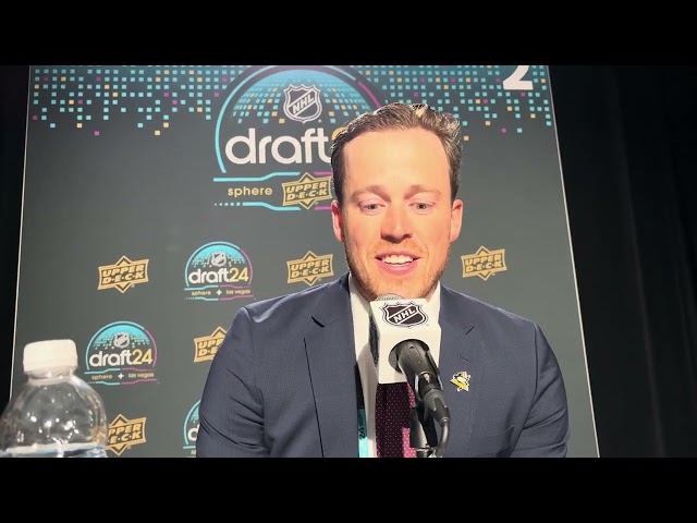 Penguins director of amateur scouting Nick Pryor on 2024 draft class