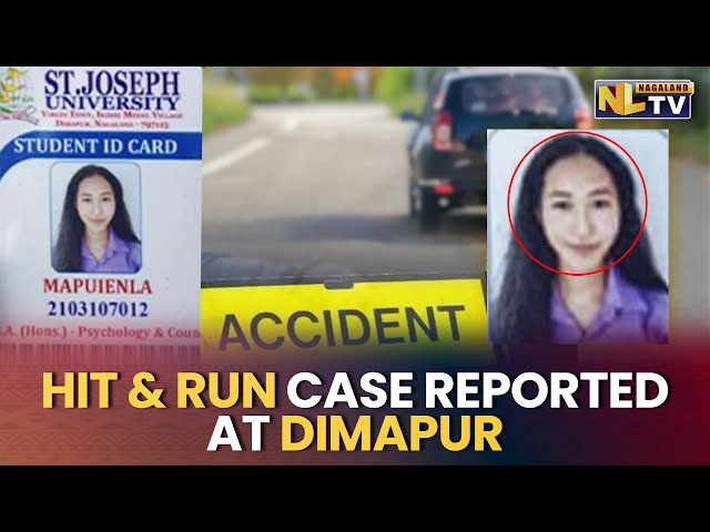 HIT & RUN CASE REPORTED AT DIMAPUR; VICTIM IN ICU AT REFERRAL HOSPITAL