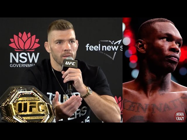 Dricus du Plessis reacts to Israel Adesanya KO loss