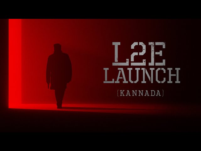 #L2E - Empuraan Launch (Kannada) | Mohanlal | Prithviraj Sukumaran |Murali Gopy | Subaskaran |Antony