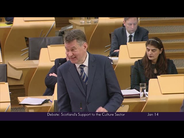 Scottish Government Debate: Scotland's Support to the Culture Sector -  - 14 January 2025