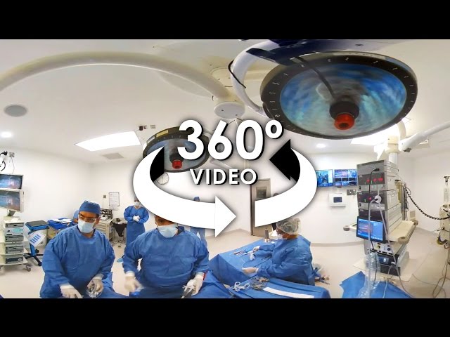 360 Bariatric Surgery Live Streamed as 360 Video, Performed by Dr. Ortiz, Obesity Control Center