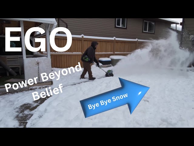 Unbelievable Genuine Review for This Cordless Snow Shovel Attachment!