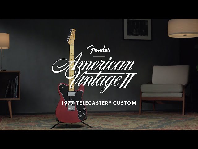 Exploring the American Vintage II 1977 Telecaster Custom | American Vintage II | Fender