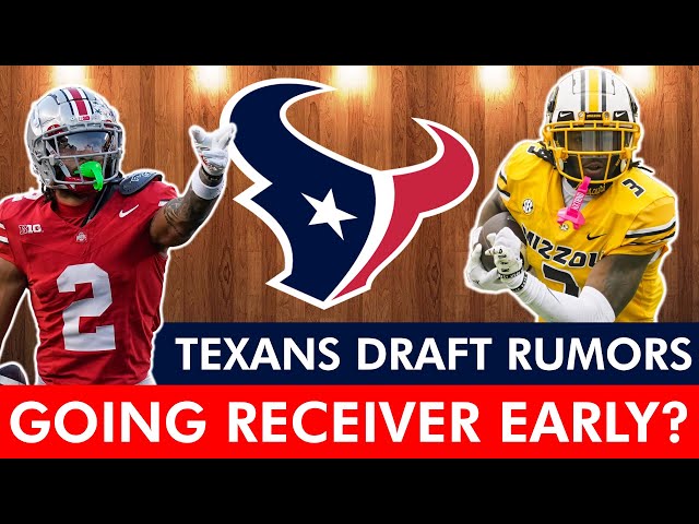 Texans Targeting Top Receivers In The 2025 NFL Draft?