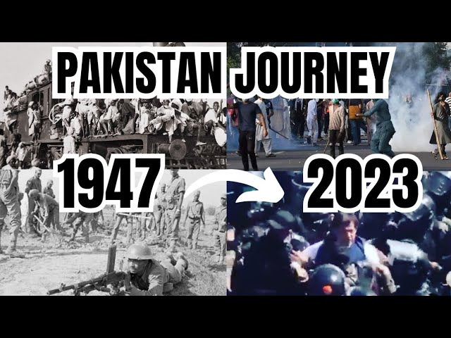 Pakistan's Struggle for Stability: 76 Years of Civil Unrest