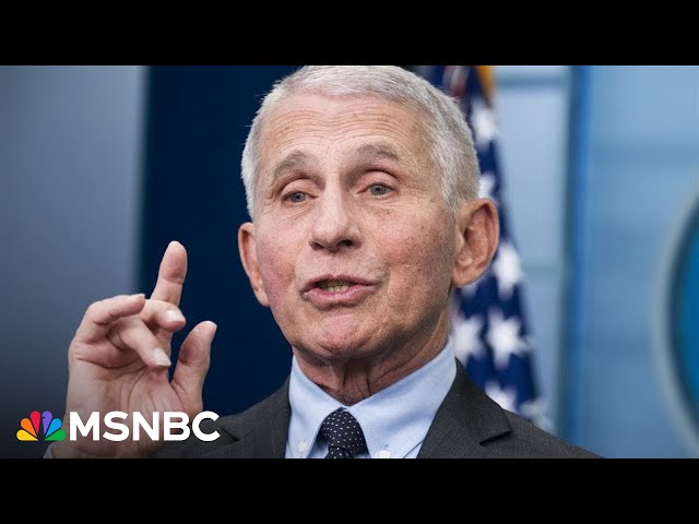 'Grateful for the pardon': Dr. Fauci reacts to Biden's pre-emptive pardon