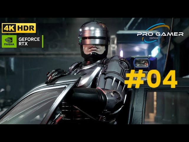 ROBOCOP ROGUE CITY  PART 4 PC ULTRA SETTING 4K 60 FPS HDR