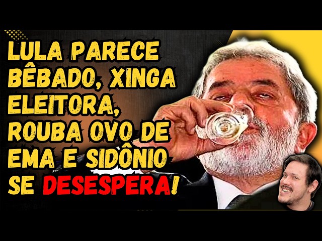 "Velha sem vergonha" diz Lula bêbado sobre eleitora