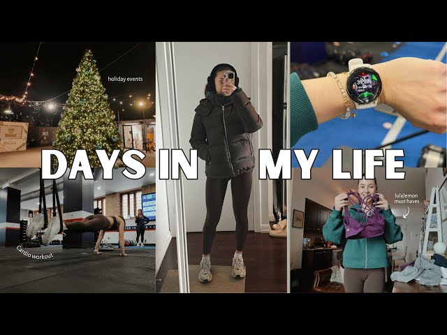 HOME VLOG: Cardio Workout, lululemon gift essentials, Christmas is coming!!!