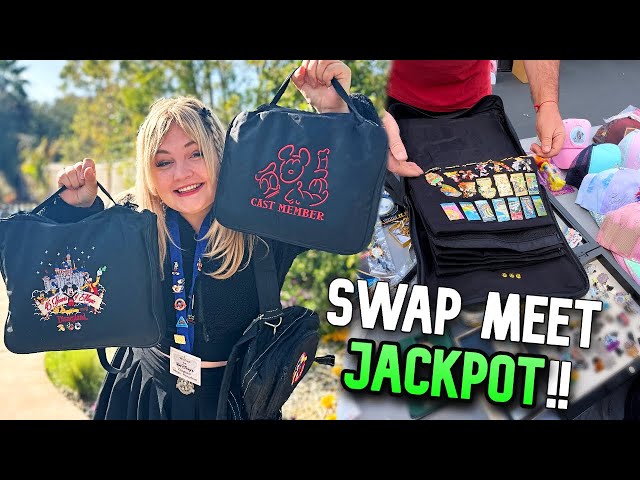 $2000 Cast Member Disney Pin Collection | CRAZY Swap Meet Score!