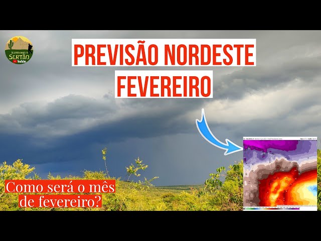 Previsão do Tempo Nordeste Fevereiro p17