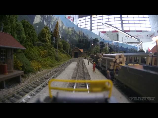 Model Trains Cab Ride on an Amazing Railway Layout in HOn30 Scale