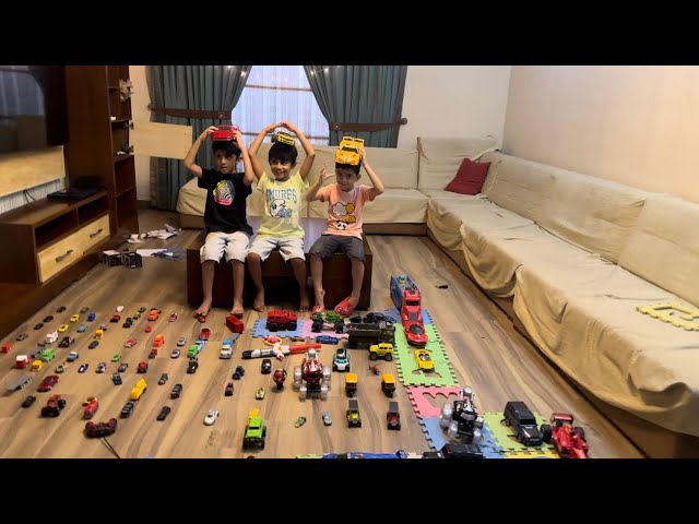 TOY CAR PARADISE 🏎️🚗🚓 Kids’ Car Collection & Showroom | Kids Fun Time