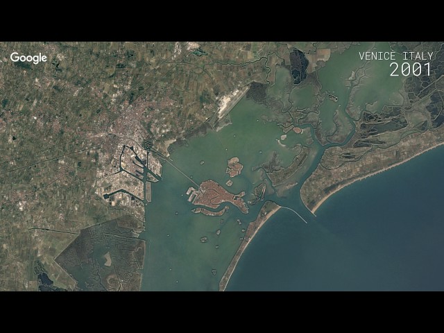 Google Timelapse: Venice, Italy