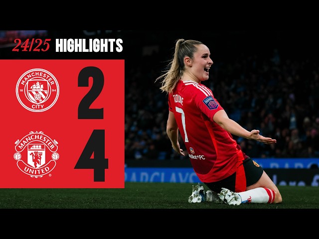 An Electric Derby ⚡️ | Man Utd vs Man City | WSL