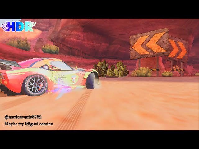 [HDR] Cars 2 The Video Game | Miguel Camino - Battle Race (SJ) | Timberline Sprint 1 Lap