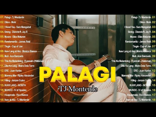 PALAGI - TJxKZ | Best OPM Tagalog Love Songs | OPM Tagalog Top Songs 2024 Playlist