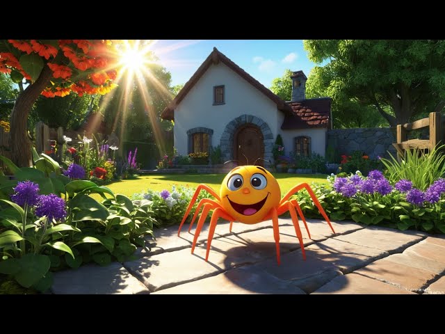 Itsy Bitsy Spider | Classic Nursery Rhyme for Kids | Nursery Rhymes & Kids Songs