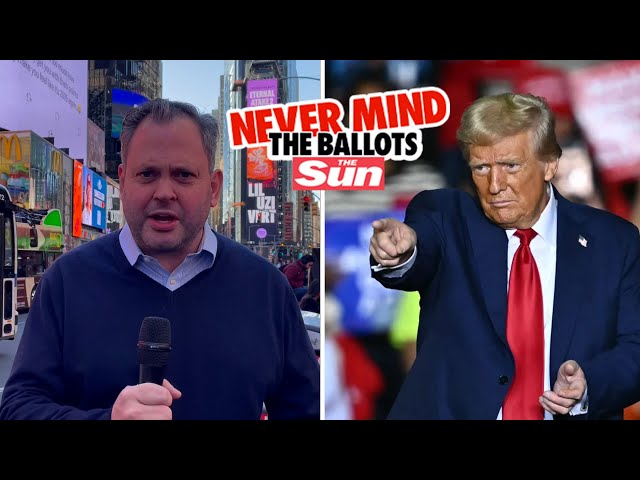 Watch Never Mind The Ballots' US election special as Trump and Harris prep for the polls