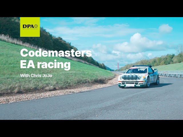 Hear DPA mics capture car sounds for EA racing games