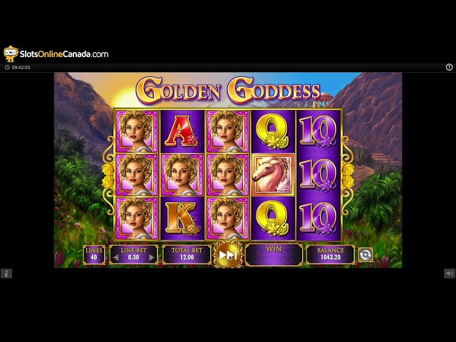 Golden Goddess Slots - 25 spins Experience