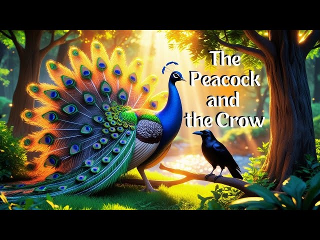 The Peacock and the Crow| Short Story | Bed Time Story | Learn English | Story | The Story Time