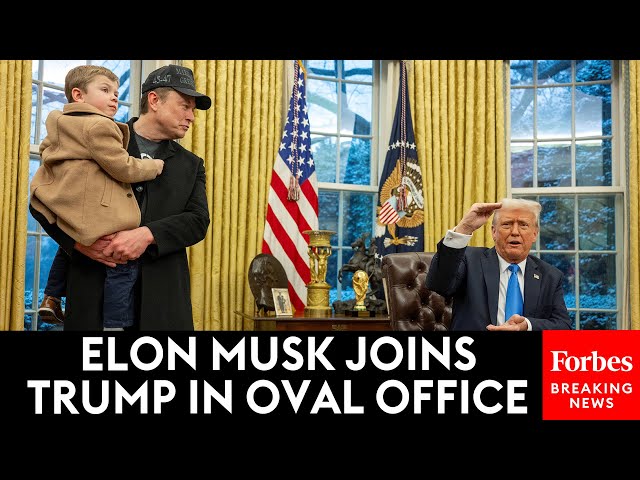 BREAKING NEWS: President Trump & Elon Musk Take Multiple Questions From Reporters In The Oval Office