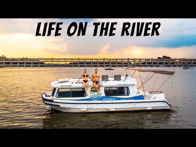 Living on a Boat in South Africa / Vaal River (Full Tour)