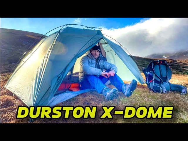 Remote Mountain Loch Camping With The NEW Durston X-Dome 1+ Tent