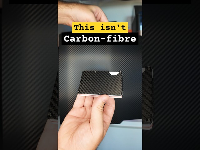 This isn't carbon-fibre... it's #3dprinted