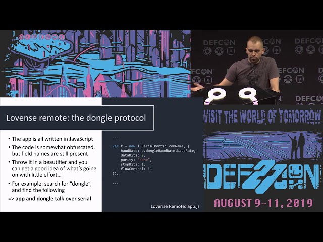 smea - Adventures In Smart Buttplug Penetration testing - DEF CON 27 Conference