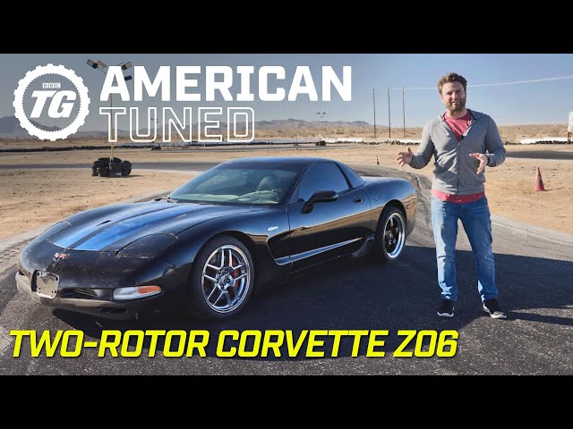 Flame-Spitting Two-Rotor-Swapped Corvette Z06 | Top Gear American Tuned