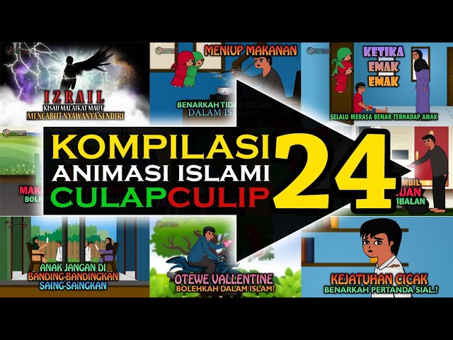 KOMPILASI 24 - Animasi Islam CulapCulip