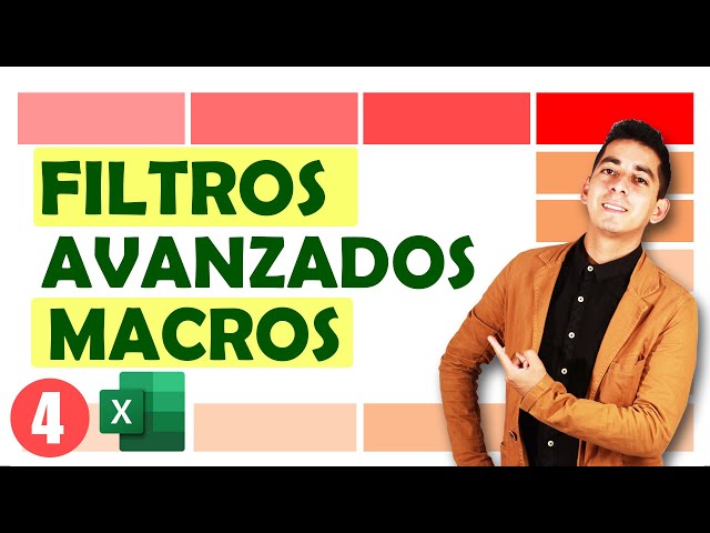 Filtro avanzado con Macros en Excel | 04