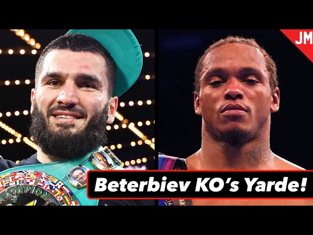 REACTION: ARTUR BETERBIEV KNOCKS OUT ANTHONY YARDE!