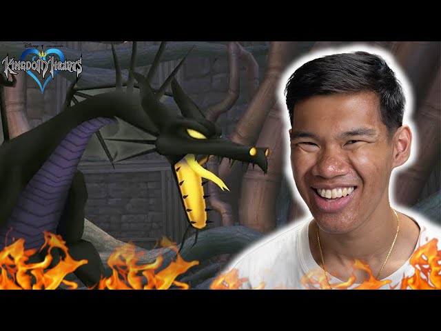 MALEFICENT BOSS FIGHT | First Time Playing Kingdom Hearts