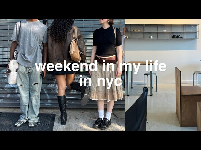 the *BEST* weekend in nyc (post-grad diaries)