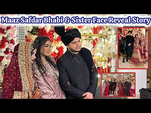 Maaz Safdar Bhabi & Sister Face Reveal Story | Barat VLOG