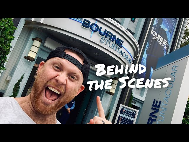 The Bourne Stuntacular Behind the Scenes | Universal Studios Florida