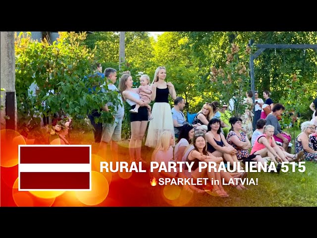 🇱🇻 Rural Celebration or Amazing Latvians! Worth watching 🔥Sparklet in Latvia!😍 #latvia #prauliena515