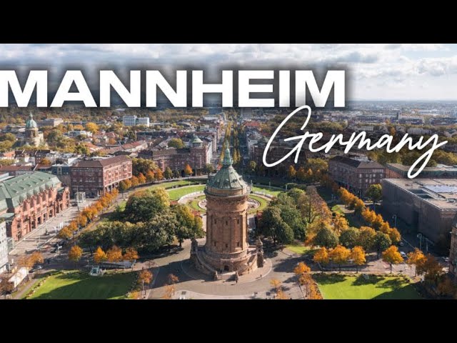 Mannheim Walking Tour 4K | Best Places to Visit in Mannheim | Mannheim Travel Guide 2024