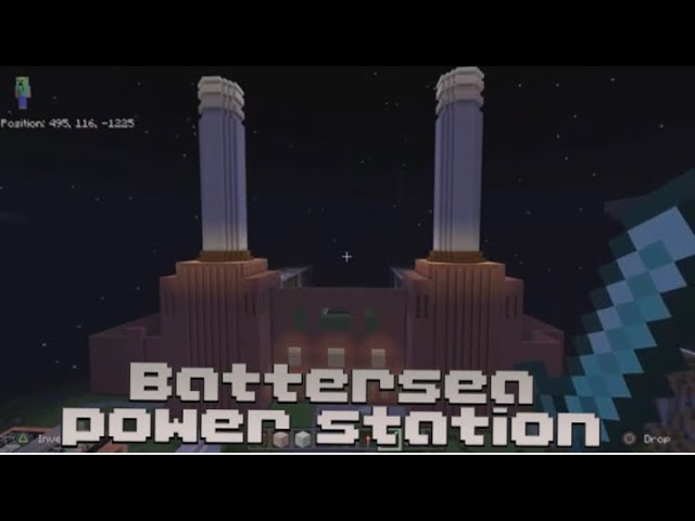 Minecraft Battersea power station