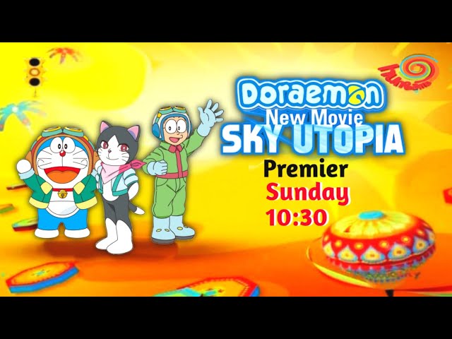 🔥Doraemon New Movie: nobita's sky utopia in hindi || Coming Soon on Hungama?🤔