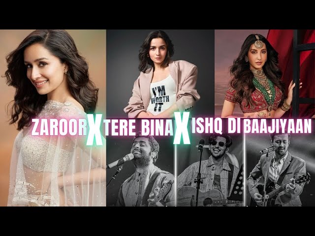 Zaroor X Tere Bina X Ishq Di Baajiyaan |  #ShraddhaKapoor | #DarshanRaval