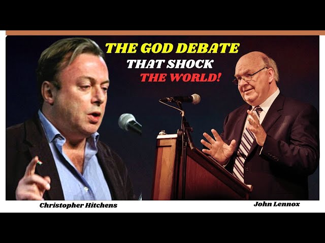 Christopher Hitchens vs. John Lennox: The Explosive Debate on God, Faith, and Reason.